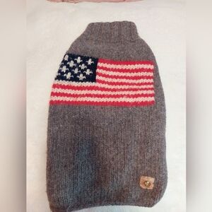 American Flag Dog Sweater